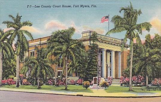 Florida Fort Myers Lee County Court House