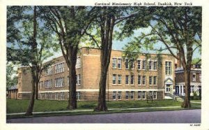 Cardinal Mindszenty High School - Dunkirk, New York NY Postcard