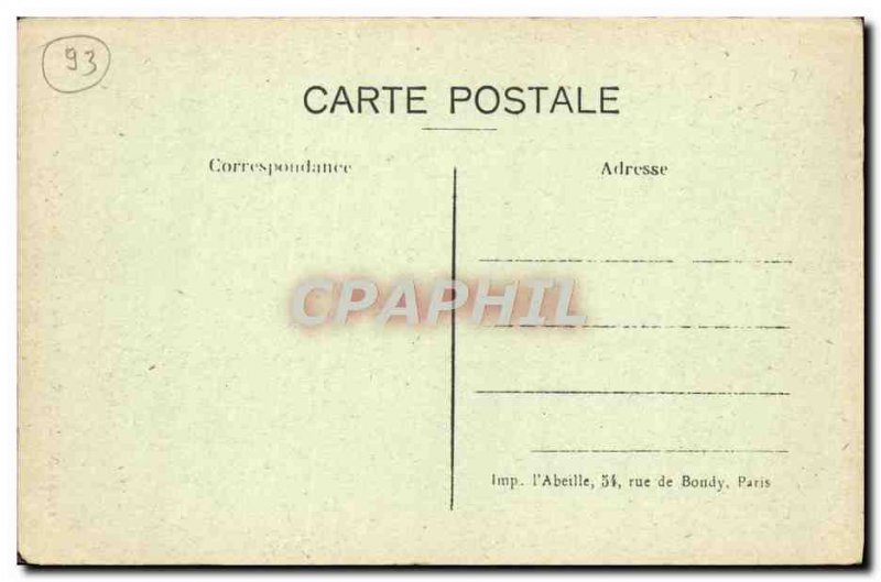 Old Postcard Saint Denis Maison De La Legion d & # 39honneur monumental Portal