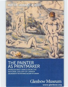 Postcard The Painter As Printmaker, Glenbow Museum, Calgary, Canada