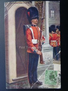 Coldstream Guards - Sentry Outside Buckingham Palace c1914 by Raphael Tuck 9993