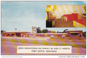 Arkansas Fort Smith Downtown On Hiway 64 And 71 North 1957