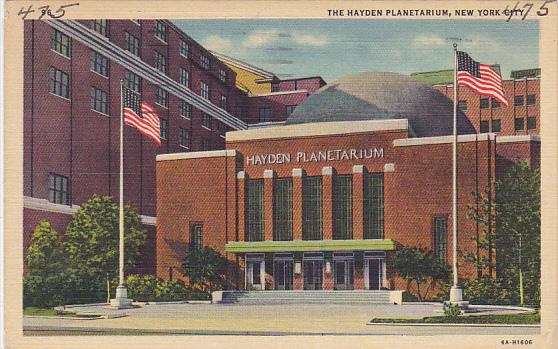 Hayden Planetarium New York City 1936Curteich