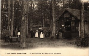 CPA BARBIZON Carrefour du Bas-Breau. (509772)