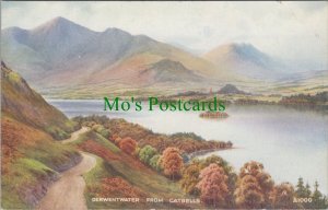 Cumbria Postcard - Derwentwater From Catbells, Artist E.H.Thompson RS35597