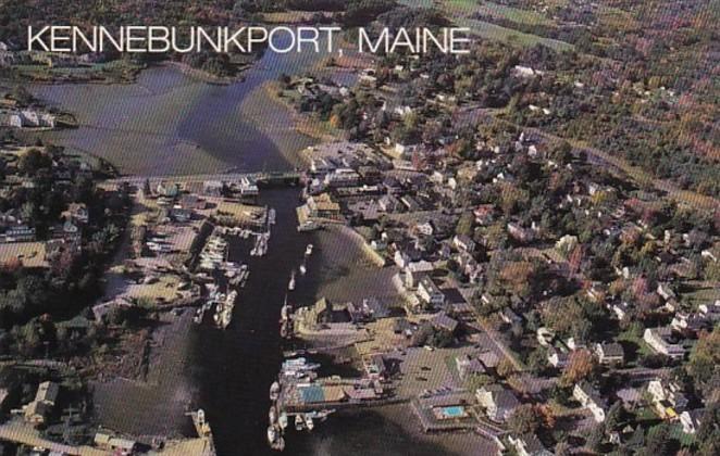 Maine Kennebunkport Aerial View