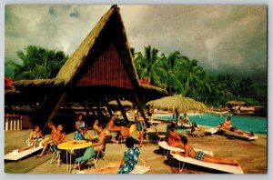 Postcard Hawaii Kona Inn - Kailua-Kona c1950s