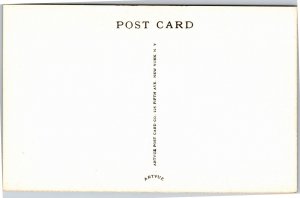 Postcard WI Eagle River Chippewa Ranch Camp horseback trail riders