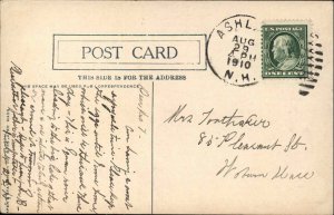 HOLDERNESS NH Squam River c1910 Postcard