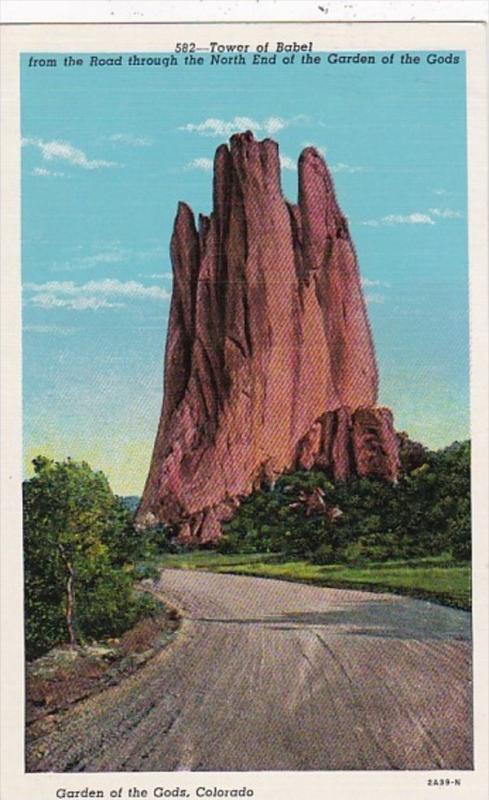 Colorado Tower Of Babel In The Garden Of The Gods