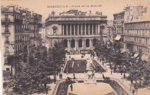 France Marseille Place de la Bourse