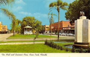 Avon Park Florida~Mall Gazebo~War Monument~Main Street~Ben Franklin Store~1967 