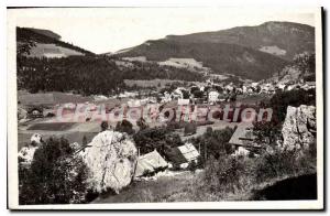 Old Postcard Villard De Lans Vue Generale And Stones