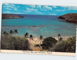 Postcard Beautiful Hanauma Bay near Honolulu Hawaii USA