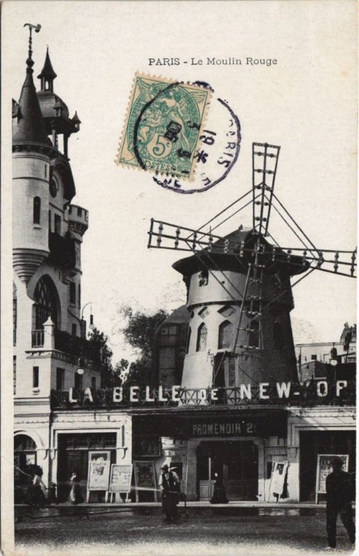 CPA PARIS 9e - Le Moulin Rouge (51938)