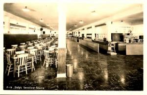 ID - Farragut Naval Base. Ship's Service Store Interior - RPPC