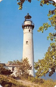 Great Lakes The Oldest Light House  - Manitou Island, Michigan MI