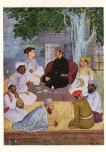A Young Nobleman Indian Banyan Tree Tambutta 1620 Mughal Painting Postcard