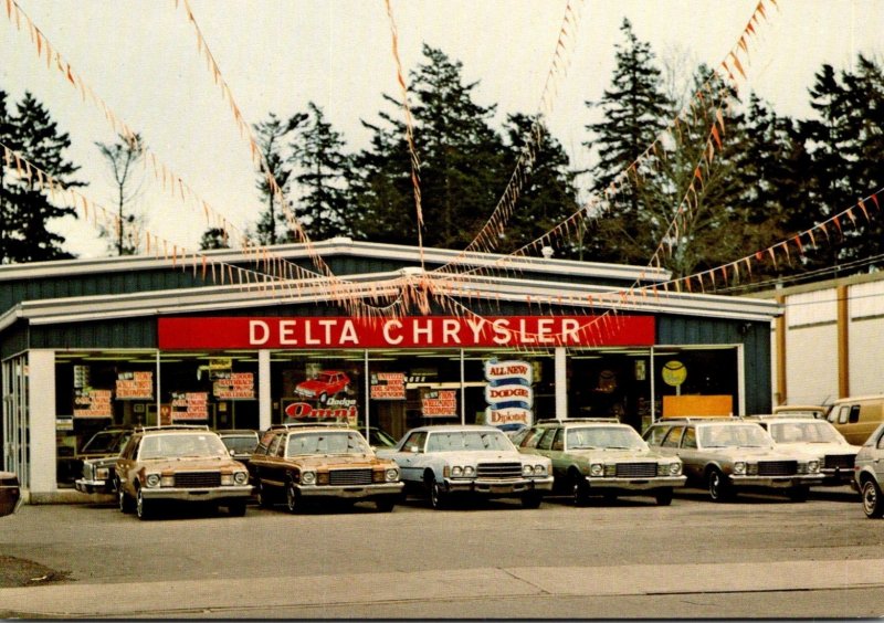 Canada British Columbia Delta Delta Chrysler Automobile Dealership