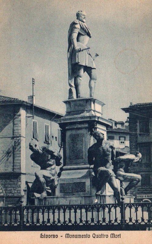 Monumento Quattro Mori,Livorno,Italy BIN