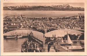 Germany Friedrichshafen Vintage Postcard 03.81 