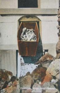PANAMA Taboga Island Catacombs c1910 Postcard