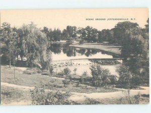 1920's NATURE Jeffersonville In Catskills - Near Liberty & Roscoe NY AD3599@