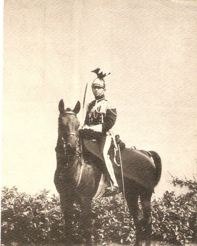 Belgique. Officier du 1er Lanciers. Horse Old vintage Belgianpostcard