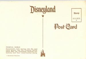 Early Disneyland, 0111-0575 H, Primeval World, Vintage Postcard