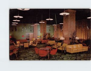 Postcard Main Lobby, Y.M.C.A. Hotel, Chicago, Illinois