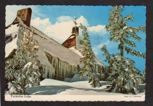 OR Timberline Lodge Hotel Motel Mt Mount Hood Oregon Postcard