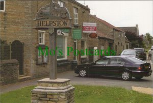 Cambridgeshire Postcard - Helpston, Sign of The Times RR19864