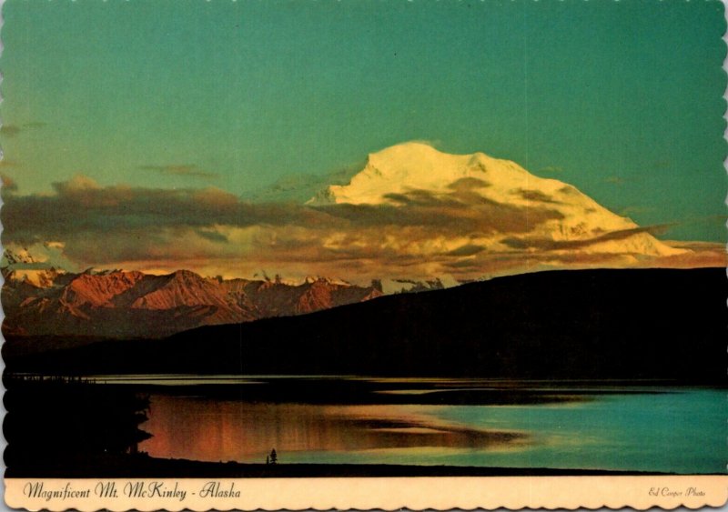 Alaska Mount McKinley National Park Mount McKinley From Wonder Lake