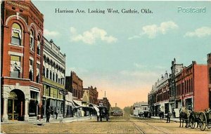 OK, Guthrie, Oklahoma, Harrison Avenue, Looking West, No. 4346