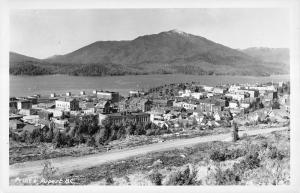 Prince Rupert British Columbia Canada Mtn Real Photo Antique Postcard K16739