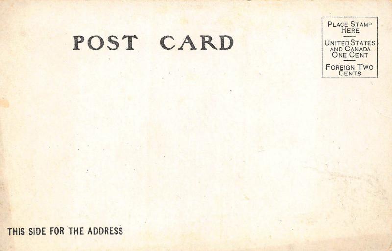 Taunton MA Burt & Korrect Shape Shoes Donkey Wagon Advertising Postcard