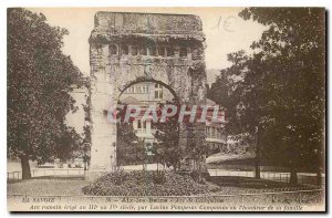 Old Postcard Savoy Aix les Bains Arc of Campanus