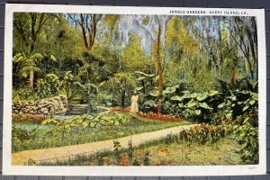 Vintage Postcard 1931 Jungle Gardens Avery Island Louisiana