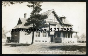 h5035 - SOMERSET Wisconsin 1920s Sisters Home. Real Photo Postcard