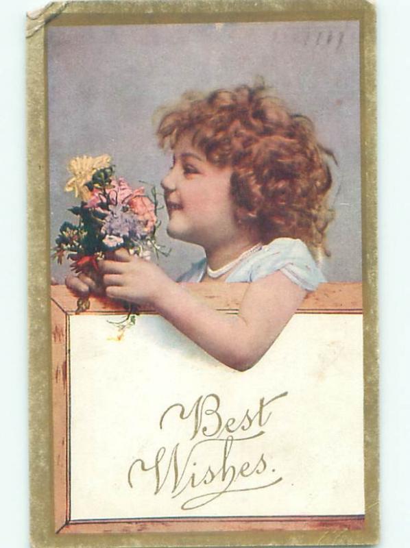 Divided-Back CHILDREN SCENE Great Postcard AA5936