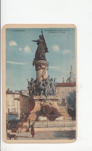 B79324 avignon monument de la reunion da comtat a la fr france  front/back image