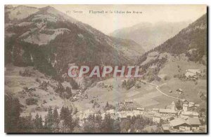 Old Postcard Savoie Flumet and the Chaine des Aravis