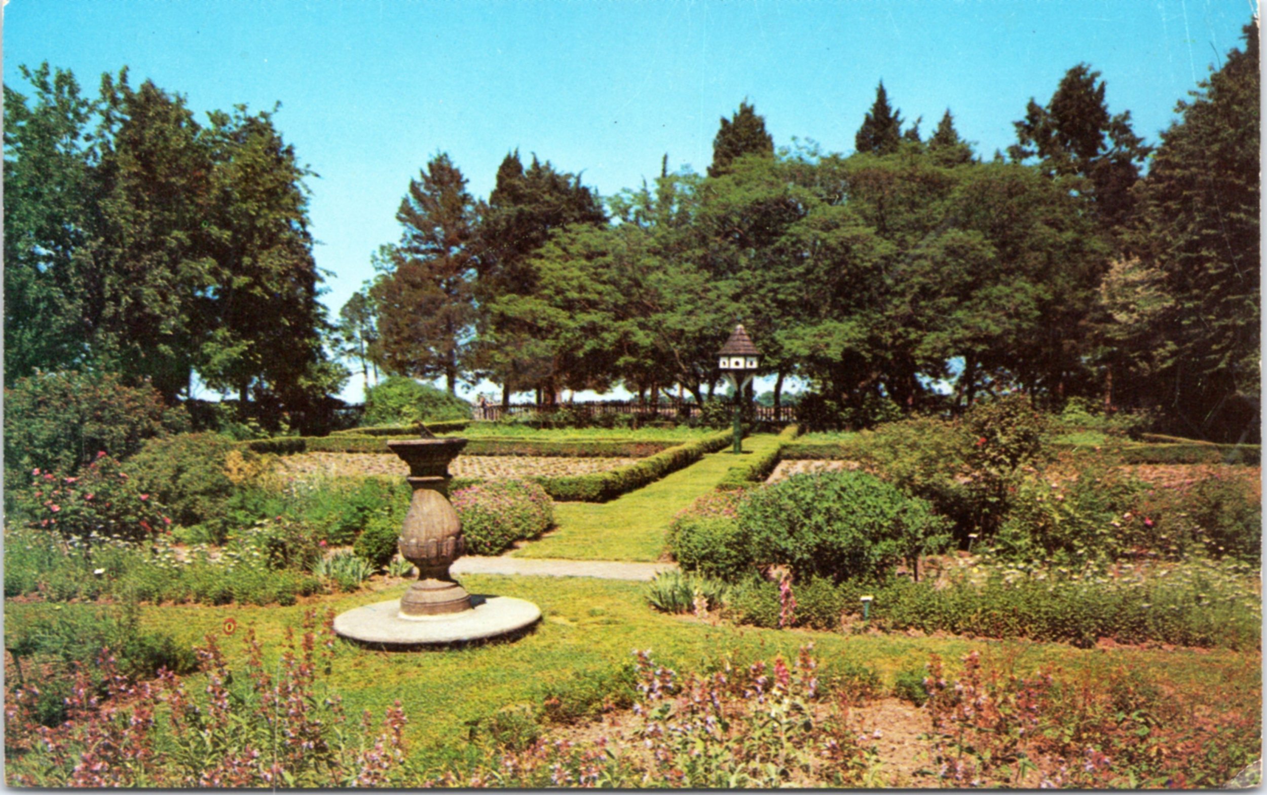 Colonial Garden Washington's Birthplace United States