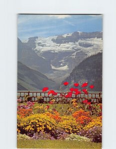 Postcard Lake Louise and Victoria Glacier, Banff National Park, Canada