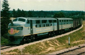 Trains Bangor & Aroostook Railroad Locomotives Number 500 & 603