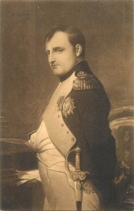 Historical figure French military leader portrait - Napoleon I postcard