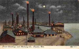 Grant Smelting Refining Co Omaha Nebraska 1910c postcard