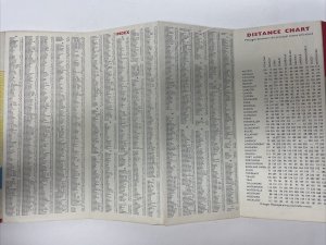 Esso Road Map Ireland Vintage 1959 Foldout Map