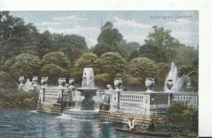 London Postcard - Kensington Gardens - Ref 8987A