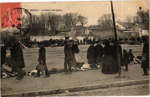 CPA AK Brest - La foire aux puces (193390)